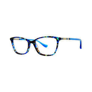 Kensie Breathtaking Eyeglasses Blue-Tortoise 53mm